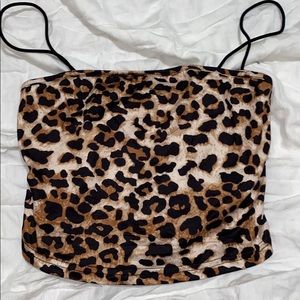 Cheetah tank top